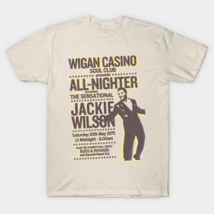 jackie wilson wigan casino graphic T-Shirt